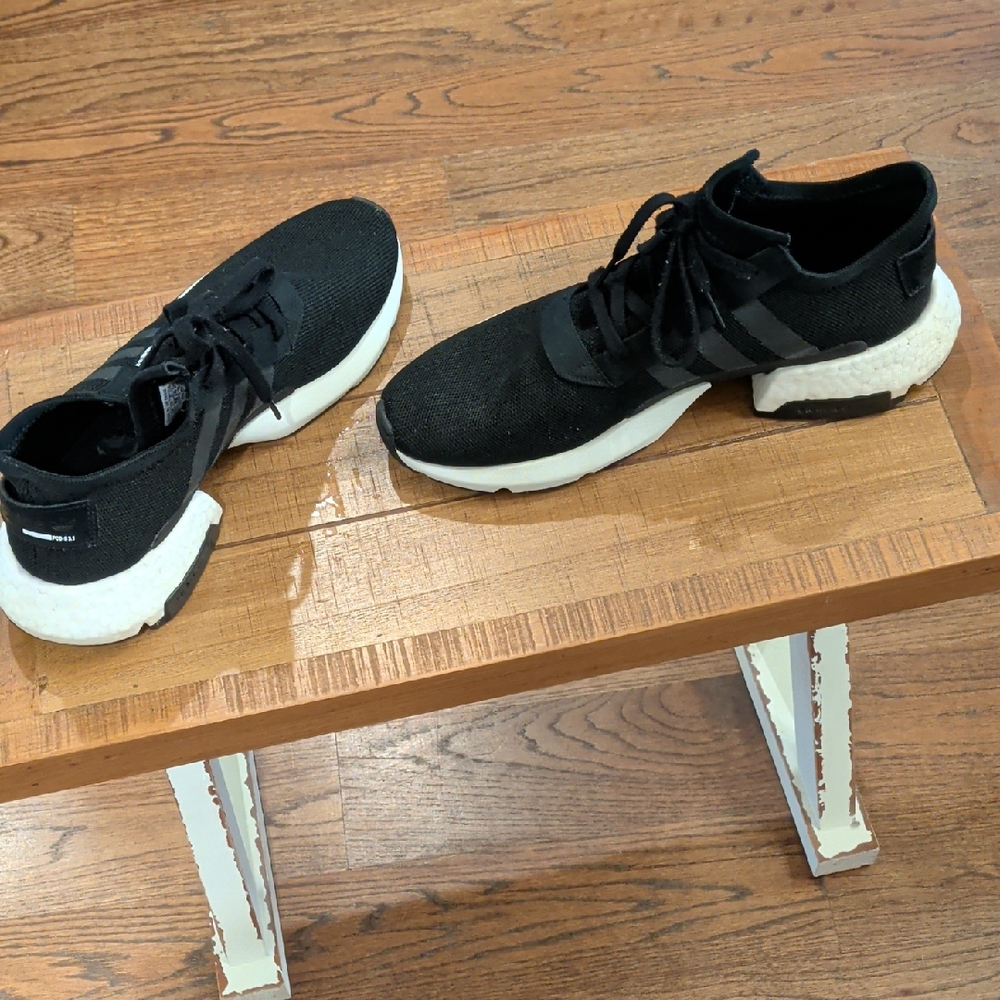Adidas Originals POD-S 3.1 Men's 13 Black & White Shoes with Boost